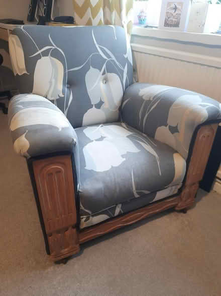Photo of free Antique arm chair (Stannington S6) #1
