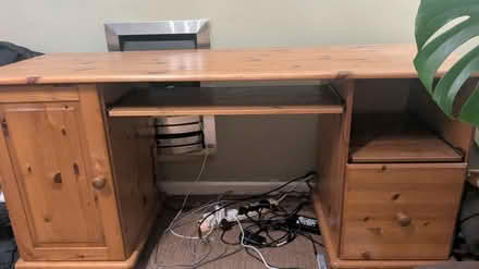 Photo of free Wooden Computer Desk (Oxhey, WD19) #1
