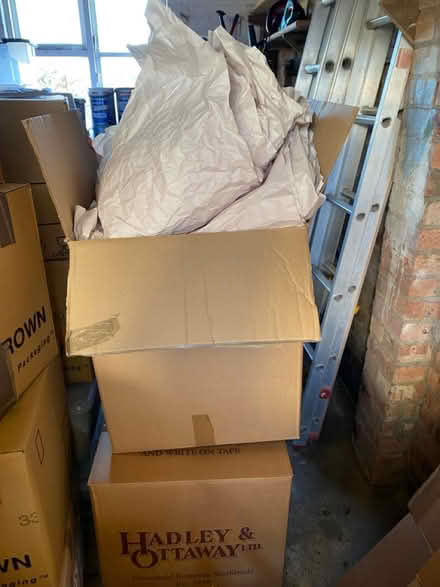Photo of free Cardboard boxes, bubble wrap, paper (Pitsea) #3