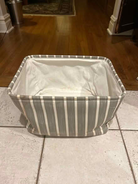 Photo of free Soft cloth storage container (NW Evanston) #1