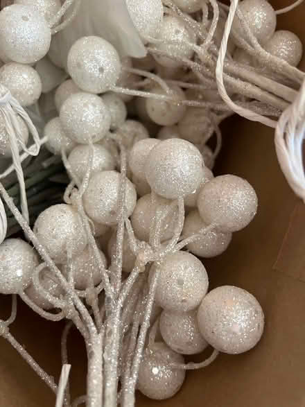 Photo of free White Christmas decors and lights (Acton W3) #3