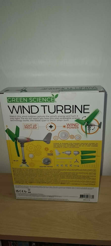 Photo of free Wind turbine project kit (Ladygrove OX11) #2