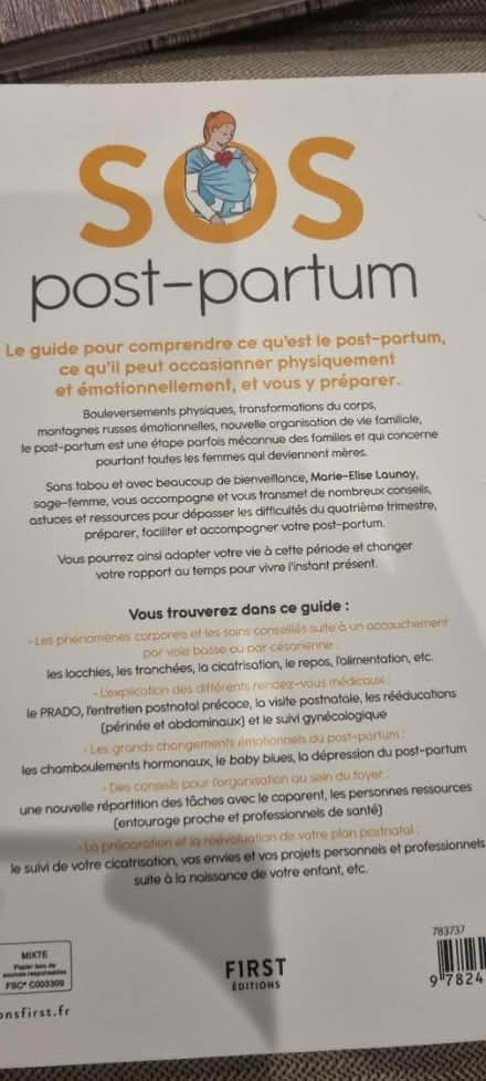 Photo of free SOS post-partum French (EN11 rye house area) #2