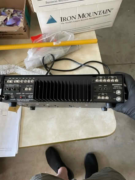 Photo of free Bogen amplifier (Cr. Valley & golden lantern) #2