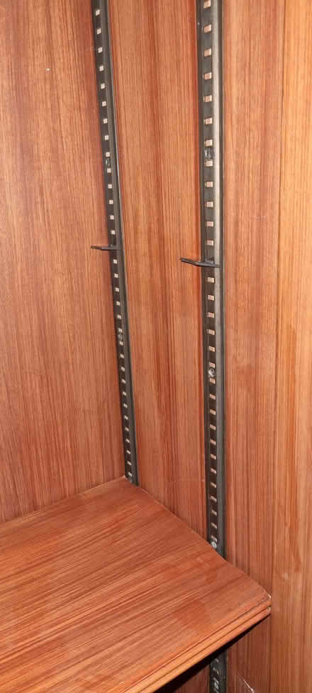 Photo of free Glass fronted book case - adjustable shelves (Southwell NG25) #3