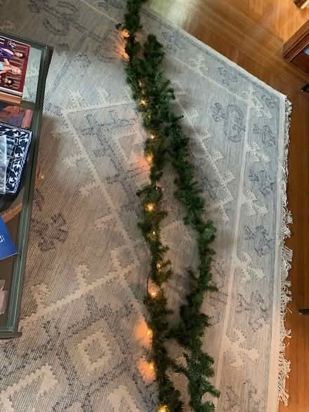 Photo of free Christmas garland - 40 ft total (berkeley) #2