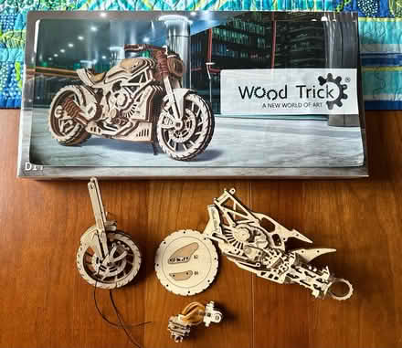 Photo of free Wood Motorcycle Model Kit (Germantown 20874) #1