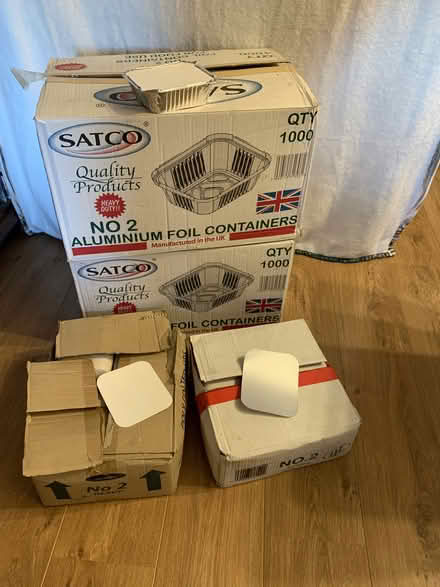 Photo of free Aluminium foil Food containers (Langley ME17) #1