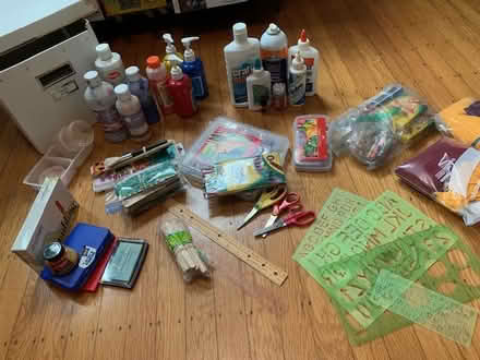 Photo of free Box of Craft Supplies (berkeley) #1