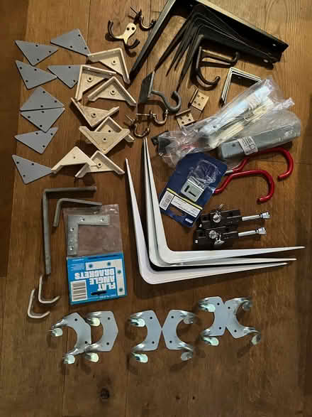 Photo of free Hooks and brackets (Melbourn SG8 near Royston) #1