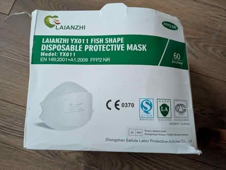 Photo of free 60 disposable FFP2 face masks (Heaton Mersey SK4) #1