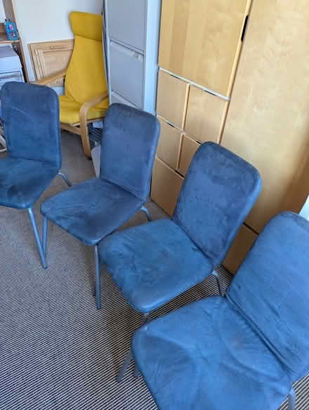 Photo of free IKEA dining chairs x 4 (Guarlford WR14) #3