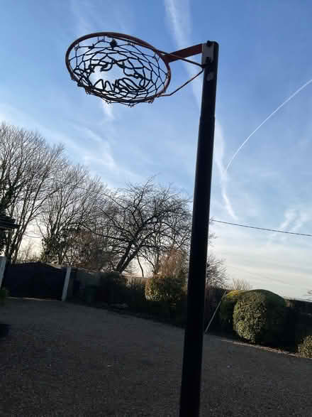 Photo of free Netball post (-adjustable) on weighted platform (Wantage OX12) #1
