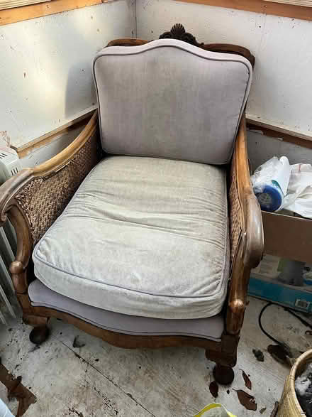 Photo of free 2 x Vintage Chairs and Sofa (NR14) #1