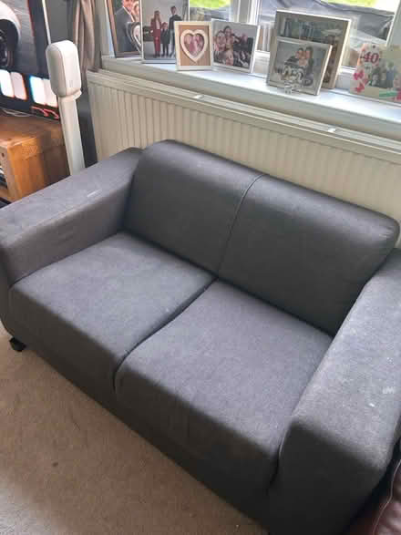 Photo of free 2 Seater Grey Sofa (DA12) #1