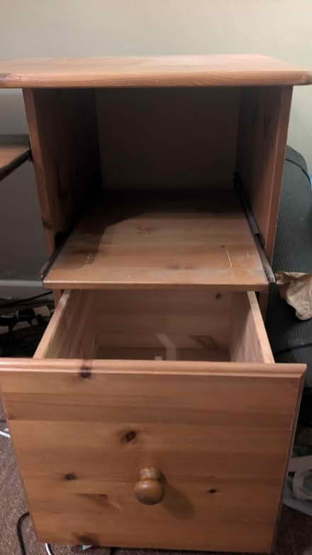 Photo of free Wooden Computer Desk (Oxhey, WD19) #3