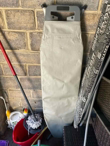 Photo of free grey ironing board. Not the one with writing on cover (Jennyfield HG1) #1