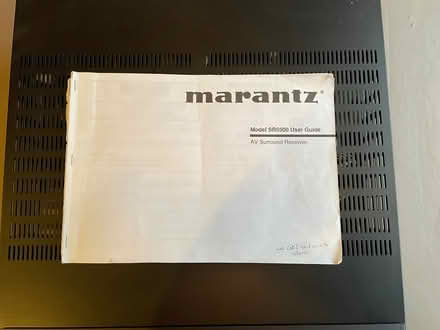 Photo of free Marantz Receiver (Downtown Palo Alto) #2