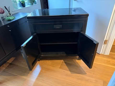 Photo of free Black lacquer cabinet (Highbury Barn N5) #2