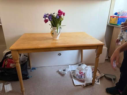 Photo of free Wooden table (Hackney Downs E5) #1