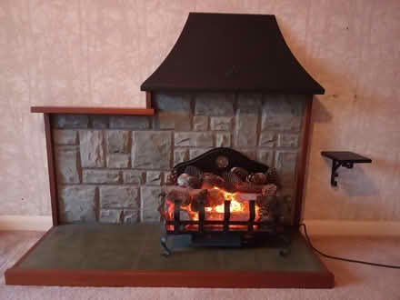 Photo of free Glowing electric fire & surround (MK44) #1