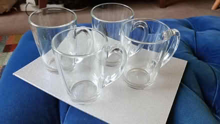 Photo of free Glass Mugs x4 (Shiregreen S5) #1