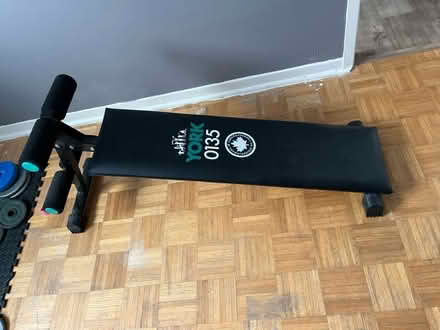 Photo of free York sit up bench (Whitby - Kendalwood/Dundas-ish) #1