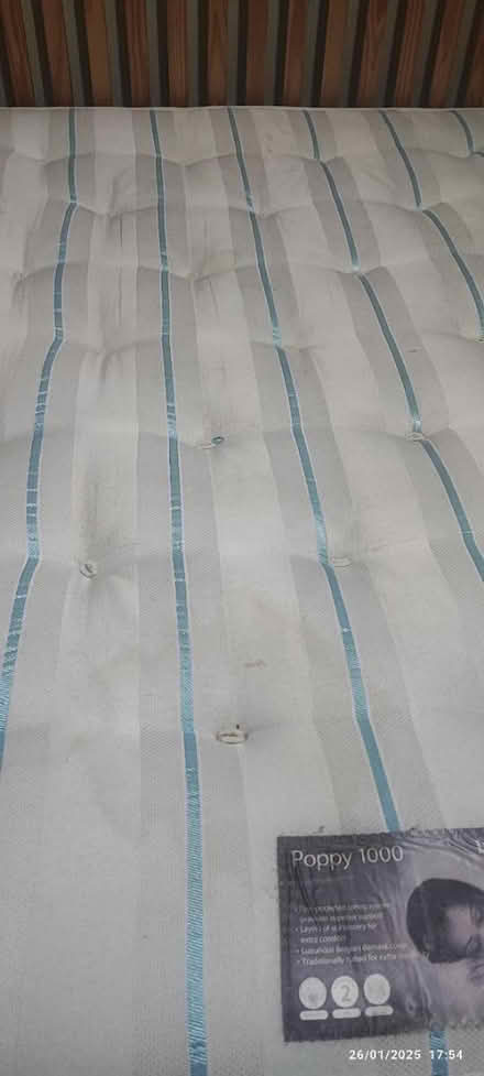 Photo of free Double Mattress (Bonnyrigg,EH193NF) #1