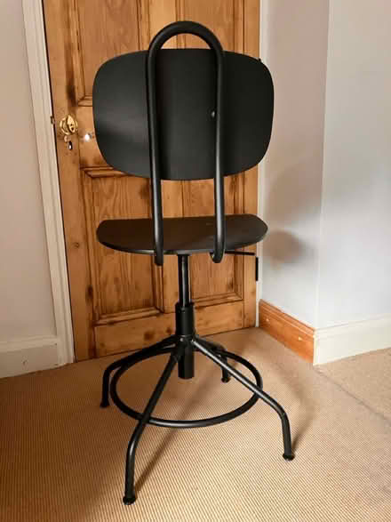 Photo of free Black IKEA Office chair (WR14 Malvern Link) #2