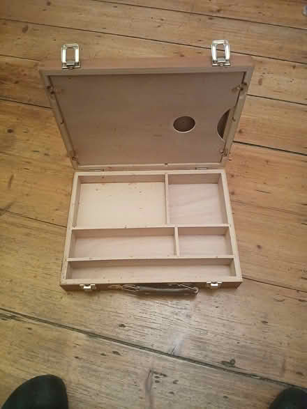 Photo of free Artist paints supply box (Harold's CROSS) #2