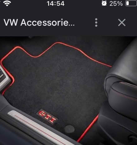 Photo of free VW GTI MK8 carpet floormats (Belmont- ralston and el camino) #1