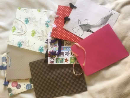 Photo of free Five Gift Bags of Different Sizes (Woodside SE25) #1