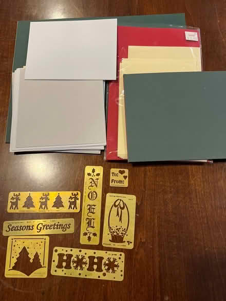 Photo of free Embossing plates for cards (Saratoga) #1
