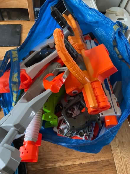 Photo of free Bag of nerf guns (Lamplugh CA14) #1
