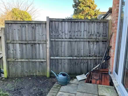 Photo of free Two fence panels and posrs (New Eltham) #1