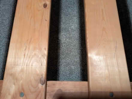 Photo of free Wood Double Bed Frame (Welwyn Garden City) #2