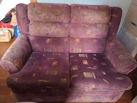 Photo of free 2 seater sofa couch (Hurstbridge) #2