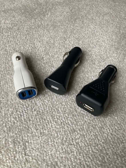 Photo of free 3 x USB car chargers (Marlow Bottom SL7) #1
