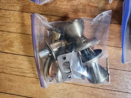 Photo of free Three Door Knob/Slide Bolt Sets (20722 - near Peace Cross) #2