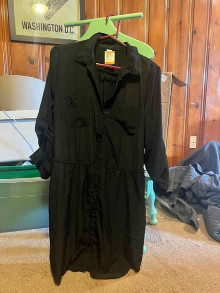 Photo of free Black shirt dress (New Carrollton, MD) #1