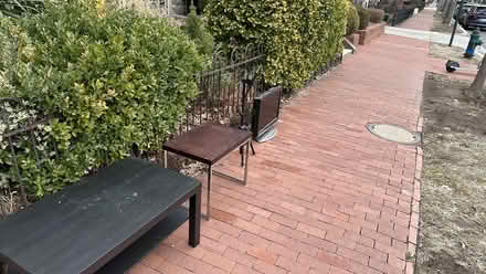 Photo of free Coffee tables, music stand and TV (Capitol Hill) #4
