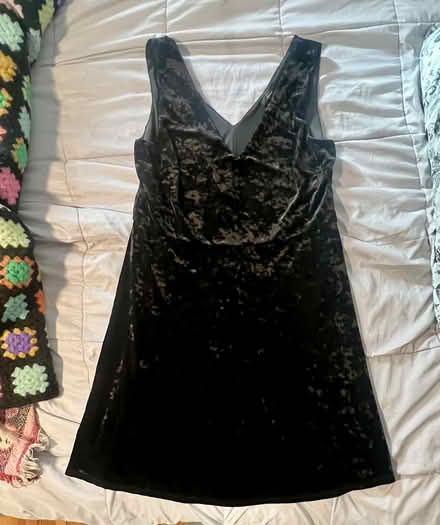 Photo of free Black velvet party dress (New Carrollton, MD) #1