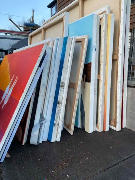 Photo of free Used canvases (GU21) #1