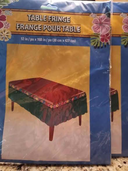 Photo of free Table fringe for party (Palm Harbor 34683 CR1 Tpa Rd) #1