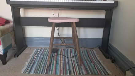 Photo of free Wooden four-legged stool (Bramley LS13) #1