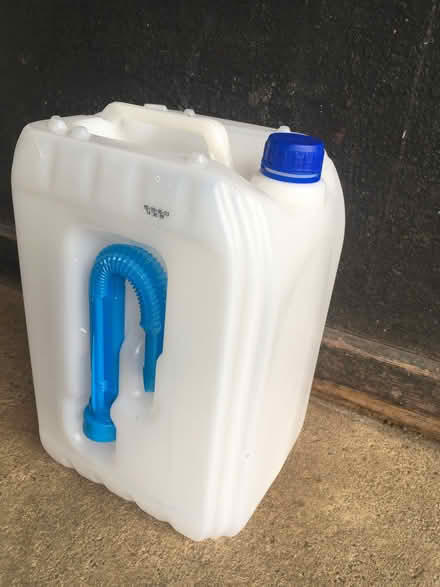 Photo of free 10 litre container with pouring spout (Spacey Houses HG3) #1