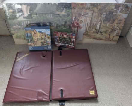 Photo of free Jigsaw Puzzles x4 & Jumbo Portapuzzle Board (Southport PR9) #2