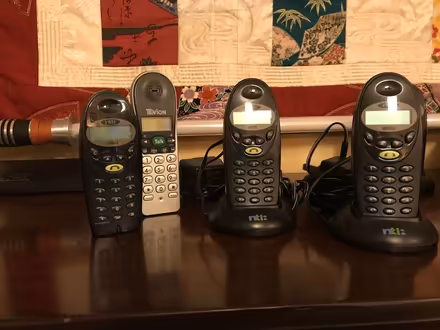 Photo of free DECT PHONES, can be added to other DECT sets (College Town GU47) #2