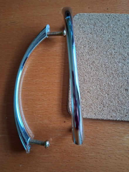 Photo of free 1pr chrome drawer handles (Stockport SK7) #1