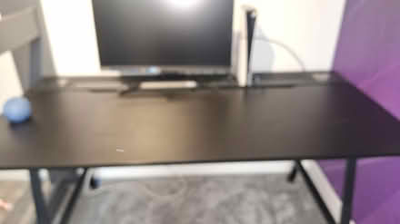 Photo of free Large black gaming desk (Teddington TW11) #2